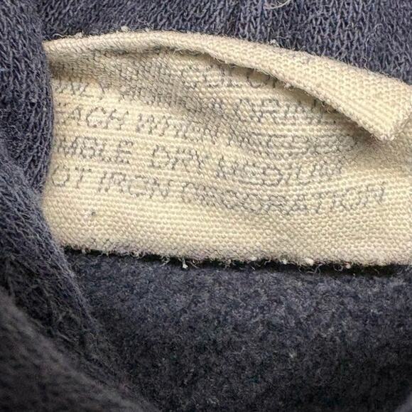 Vintage MV Sport Pro Weave NAVY Academy Reverse Weave Sweatshirt Size S - Picture 9 of 11